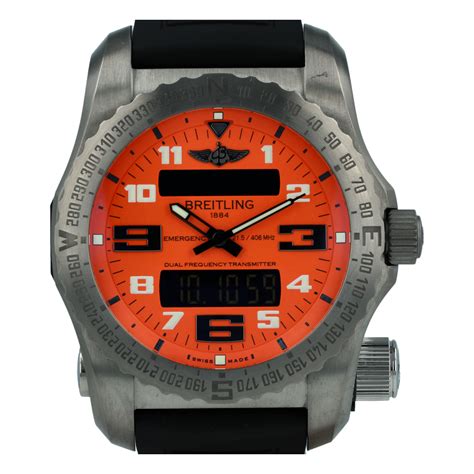 buy used breitling emergency|breitling watch with emergency beacon.